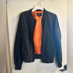 Gently Used Black Bomber Jacket by IRIS